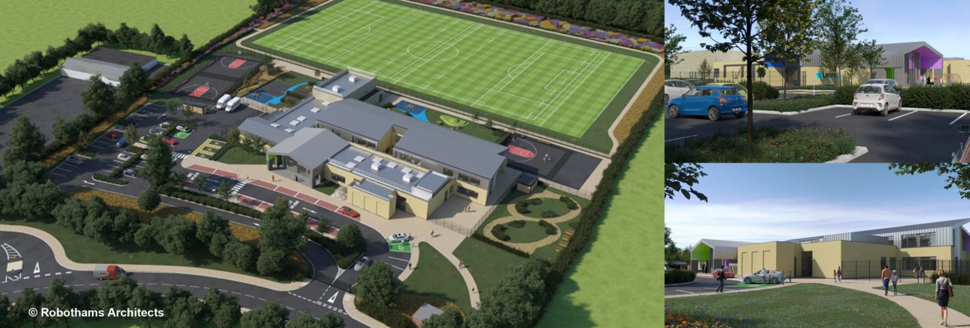 Planning Approval for a new Social, Emotional and Mental Health School (SEMH) in Brockworth, Gloucestershire. thumbnail image